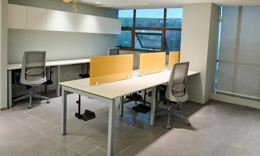 Professional team meeting in a premium office